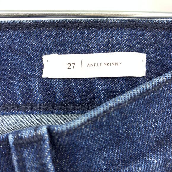 BLDWN Jeans Women's Size 27 High Rise Ankle Skinny Denim Dark Wash Blue NWT - Picture 8 of 9